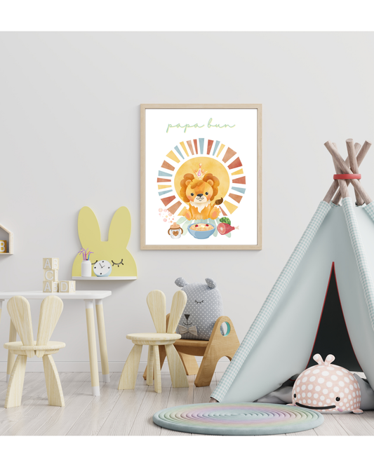 Tablou Camera Copiilor - Leuțul Mâncăcios (Digital)