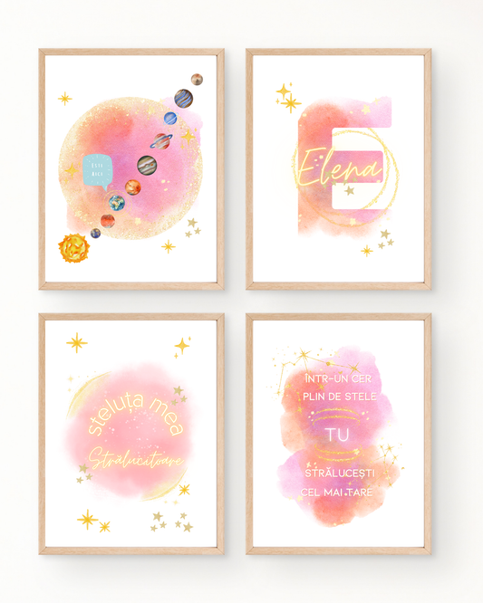 Tablou Camera Copiilor - Universul Meu (Digital)