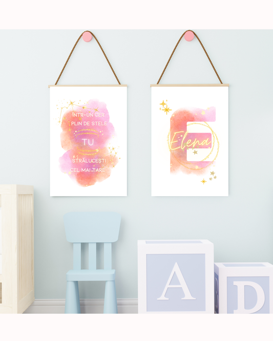 Tablou Camera Copiilor - Cea Mai Strălucitoare Stea (Digital)