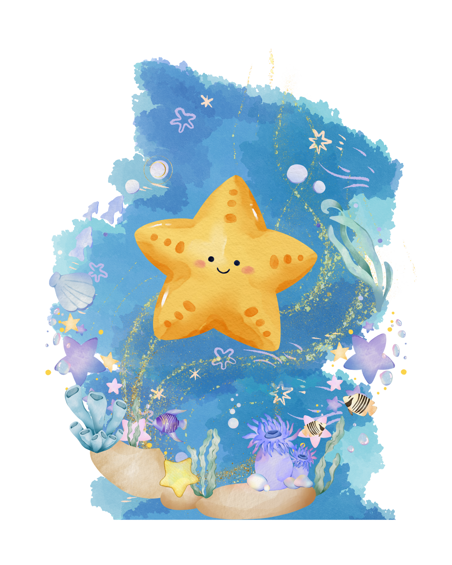 Tablou Camera Copiilor - Steluța de Mare (Digital)