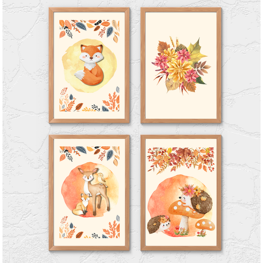 Tablou Camera Copiilor - Pădurea Fermecată (Digital)