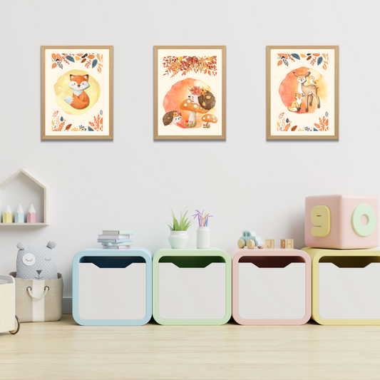 Tablou Camera Copiilor - Vulpița Arămie (Digital)