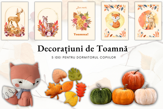 5 Idei de Decorațiuni de Toamnă pentru Dormitorul Copiilor