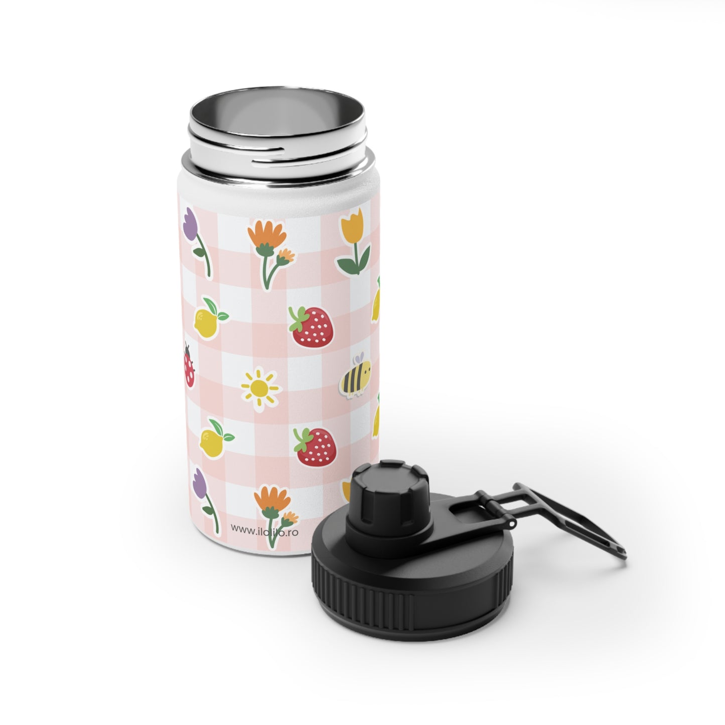 Sticlă de Apă din Oțel Inoxidabil 'Sweety' 330ml - Siguranță, Sănătate și Distracție