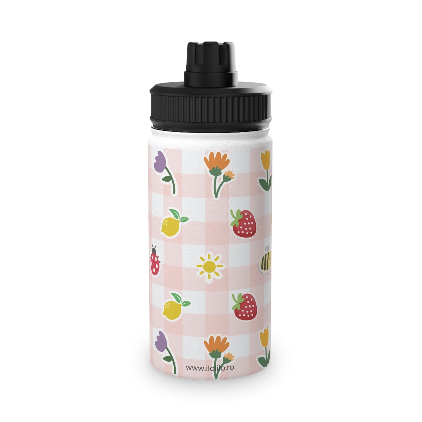 Sticlă de Apă din Oțel Inoxidabil 'Sweety' 330ml - Siguranță, Sănătate și Distracție