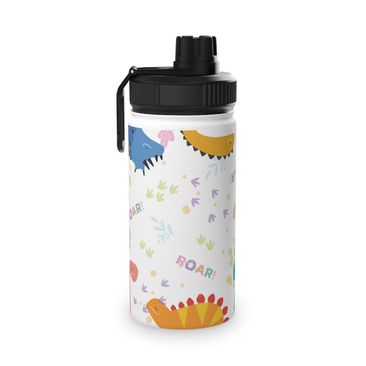 Sticlă de Apă din Oțel Inoxidabil 'Dino' 330ml - Siguranță, Sănătate și Distracție