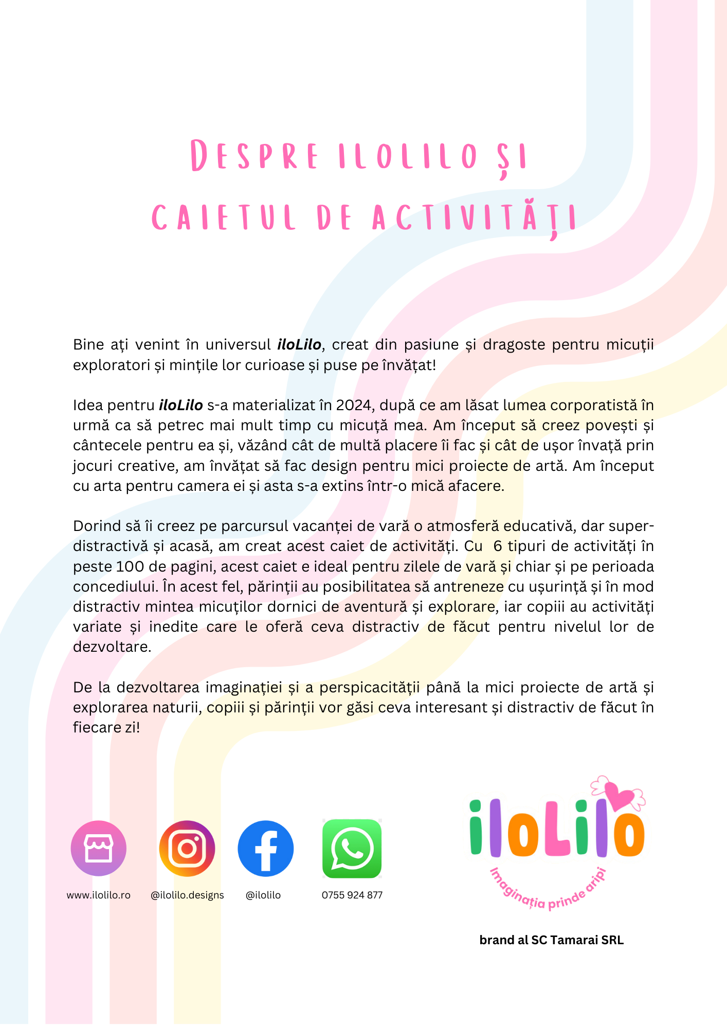 Caiet de Activități - Vara