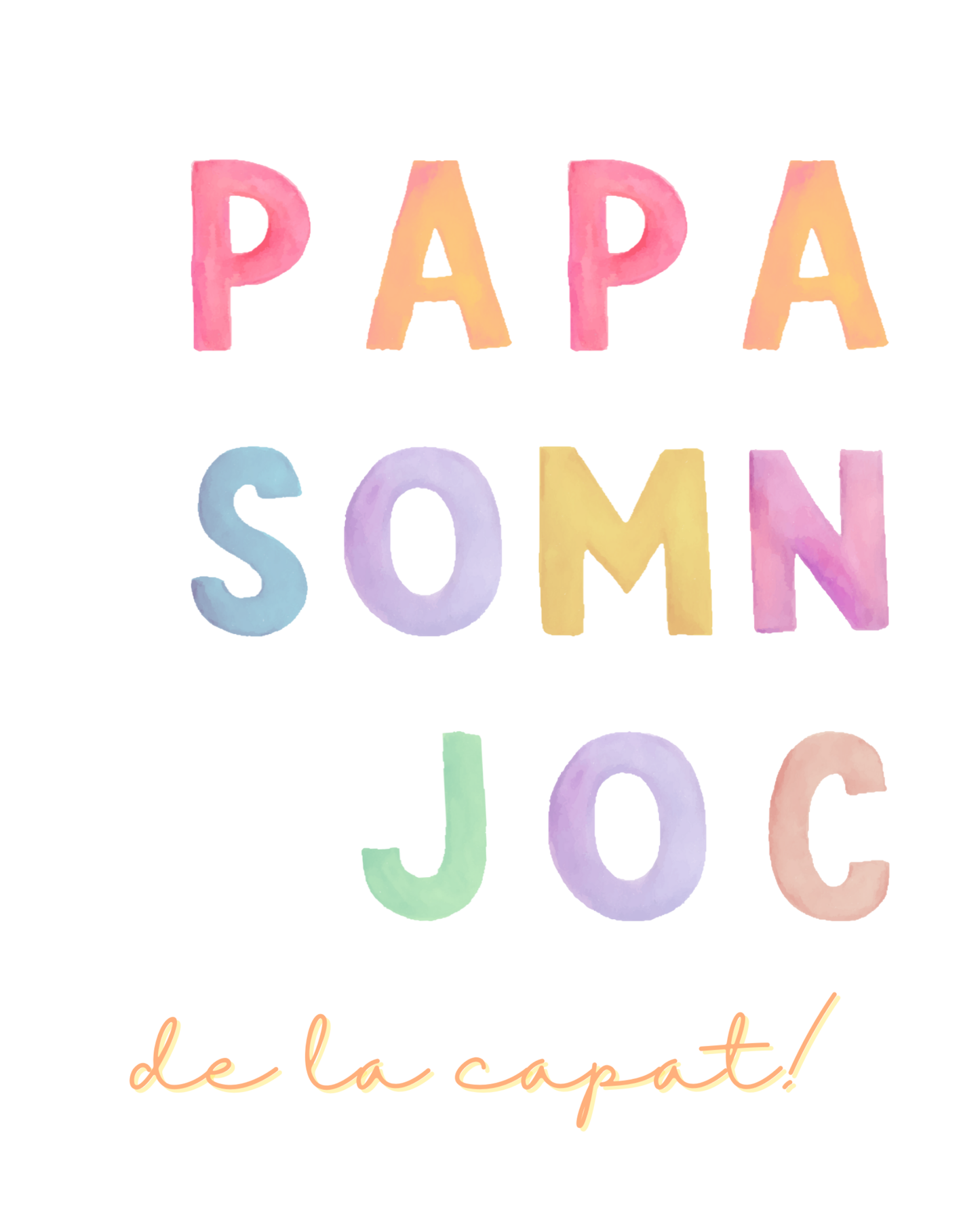 Tablou Camera Copiilor - Leuțul Text (Tipărit)