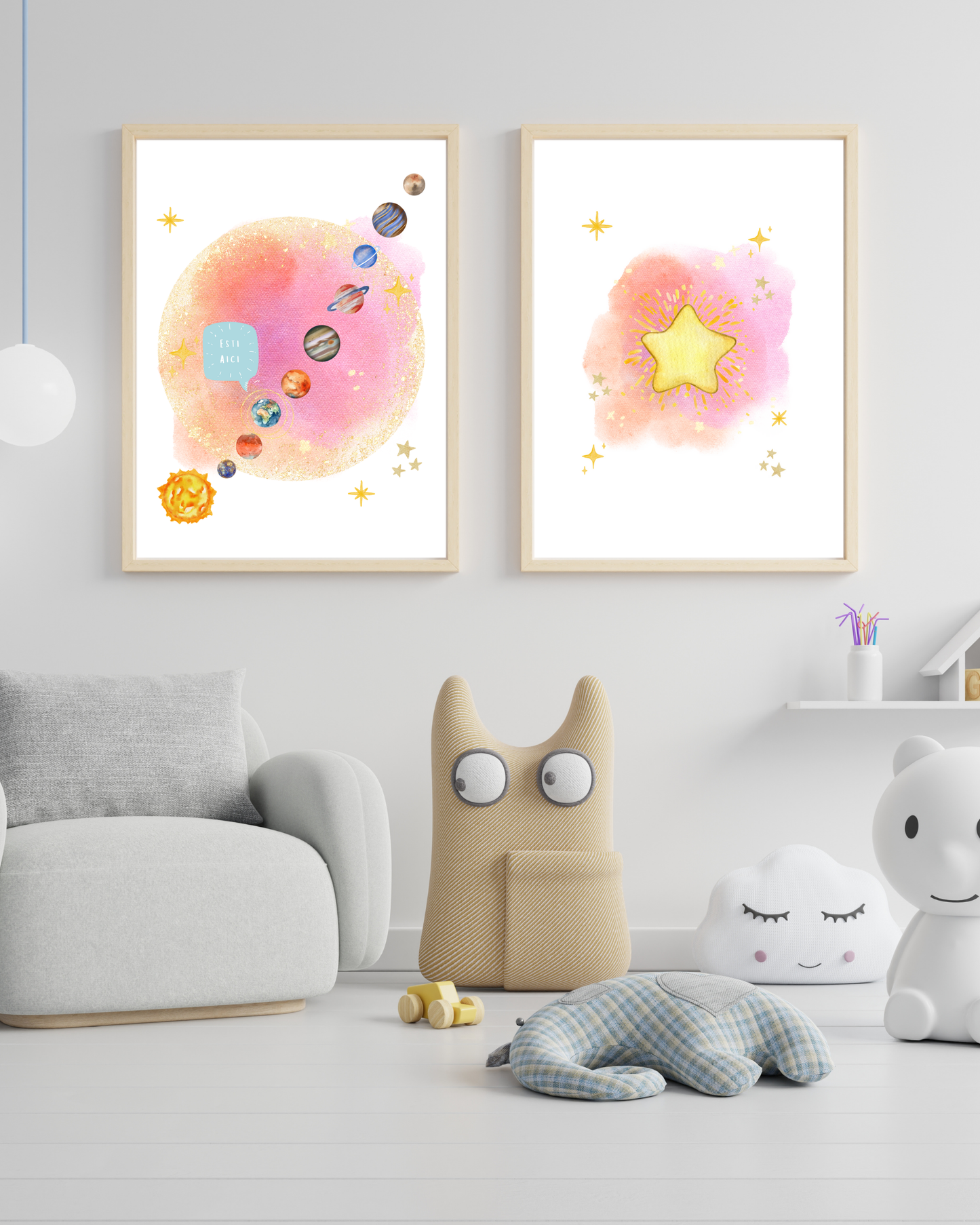 Tablou Camera Copiilor - Universul Meu (Digital)