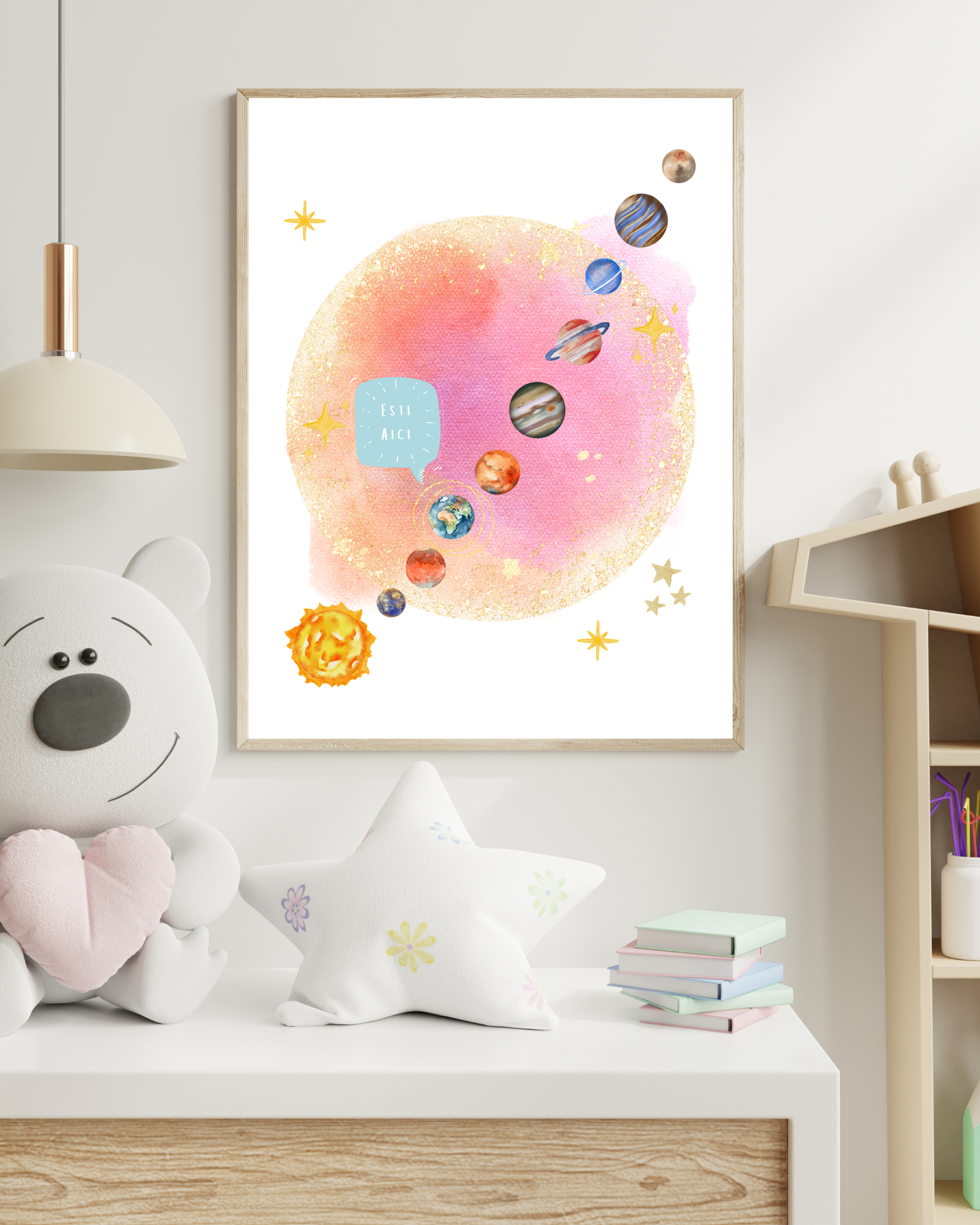 Tablou Camera Copiilor - Universul Meu (Digital)