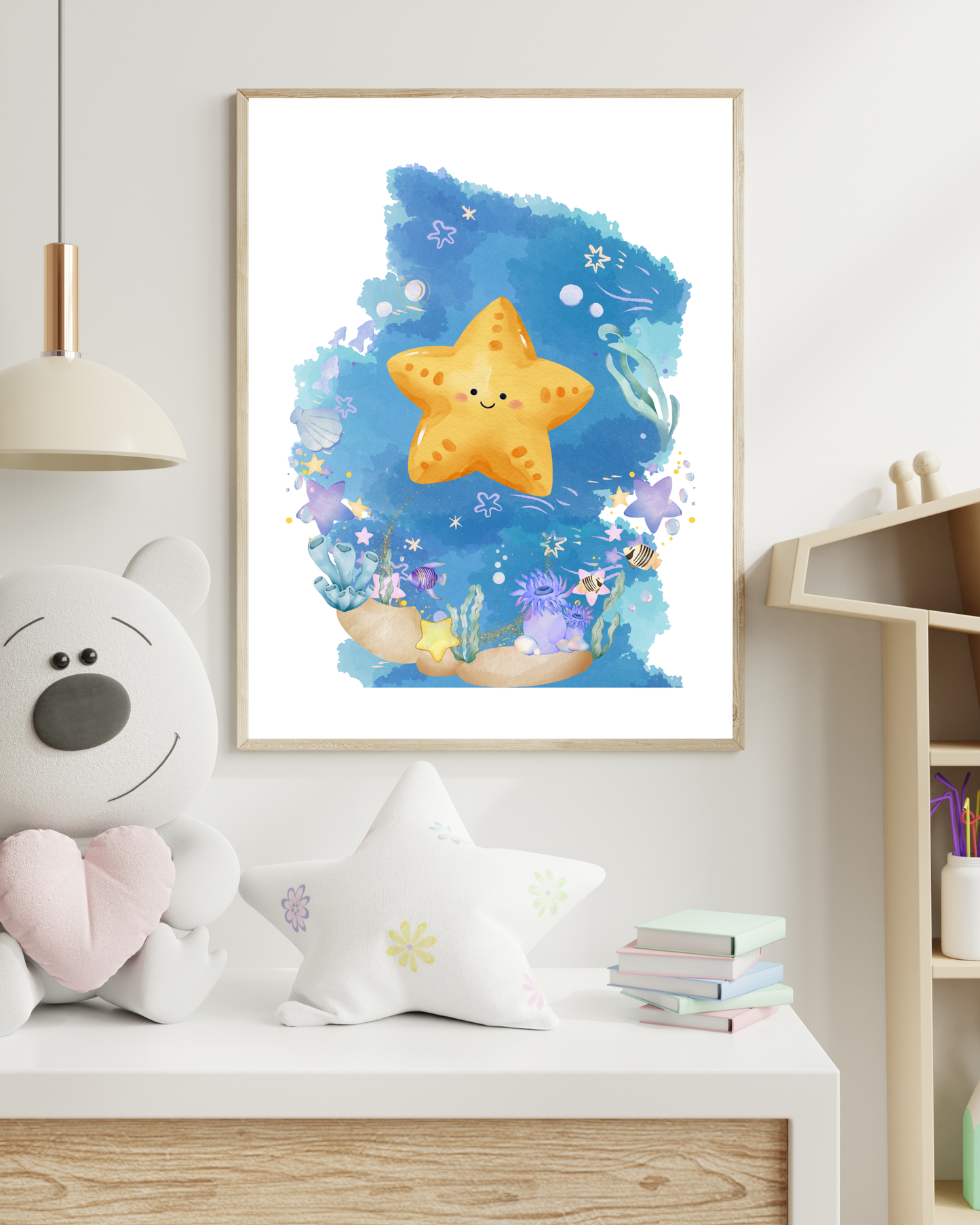 Tablou Camera Copiilor - Steluța de Mare (Tipărit)