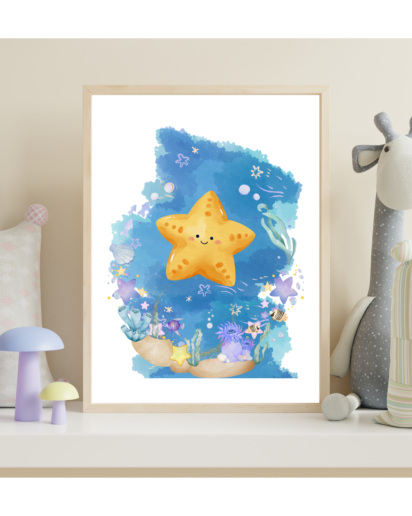 Tablou Camera Copiilor - Steluța de Mare (Tipărit)