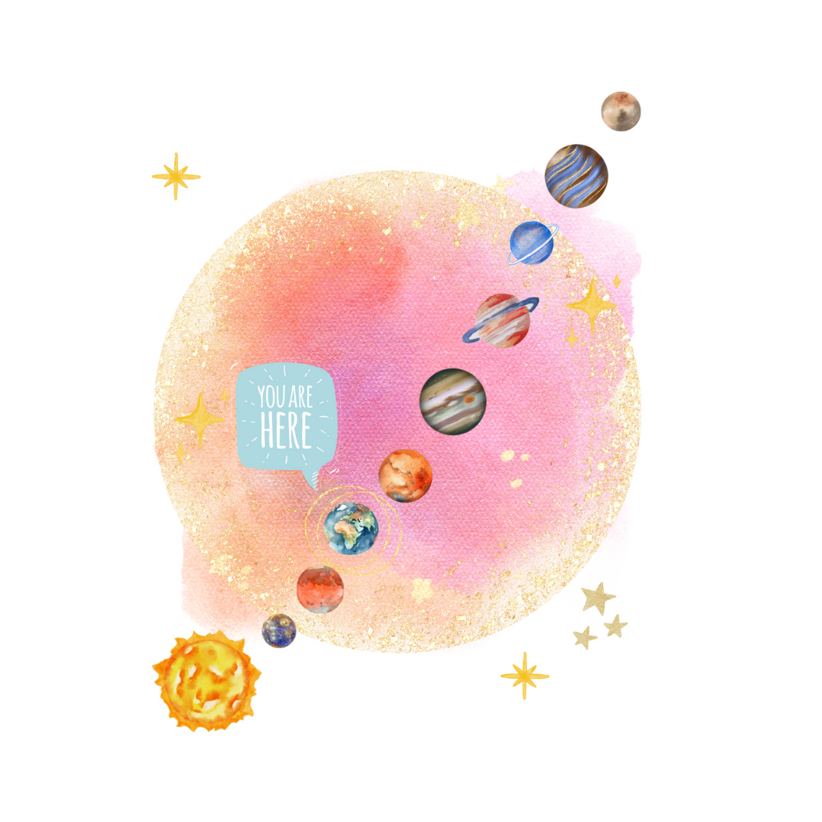 Tablou Camera Copiilor - Universul Meu (Digital)