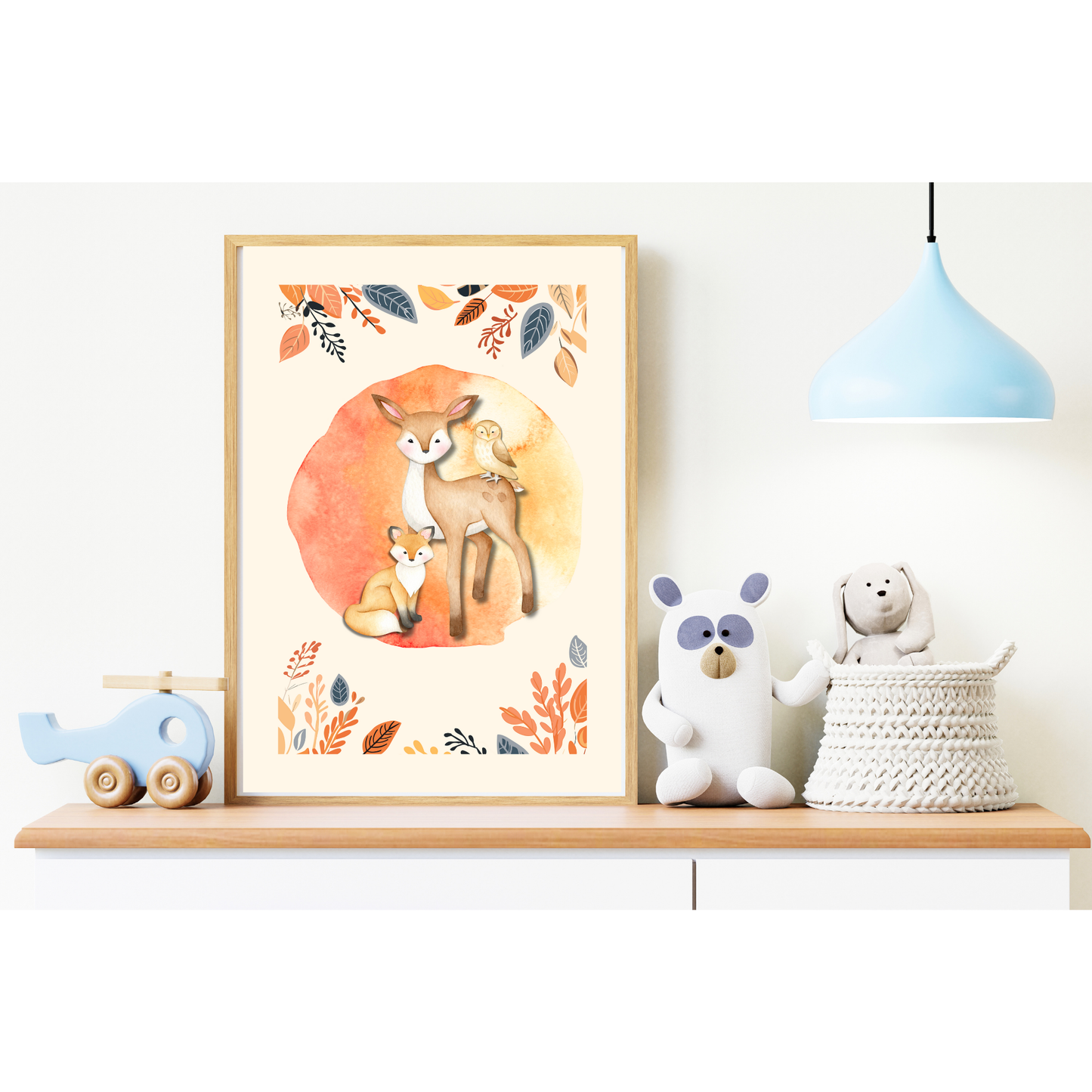 Tablou Camera Copiilor - Pădurea Fermecată (Digital)