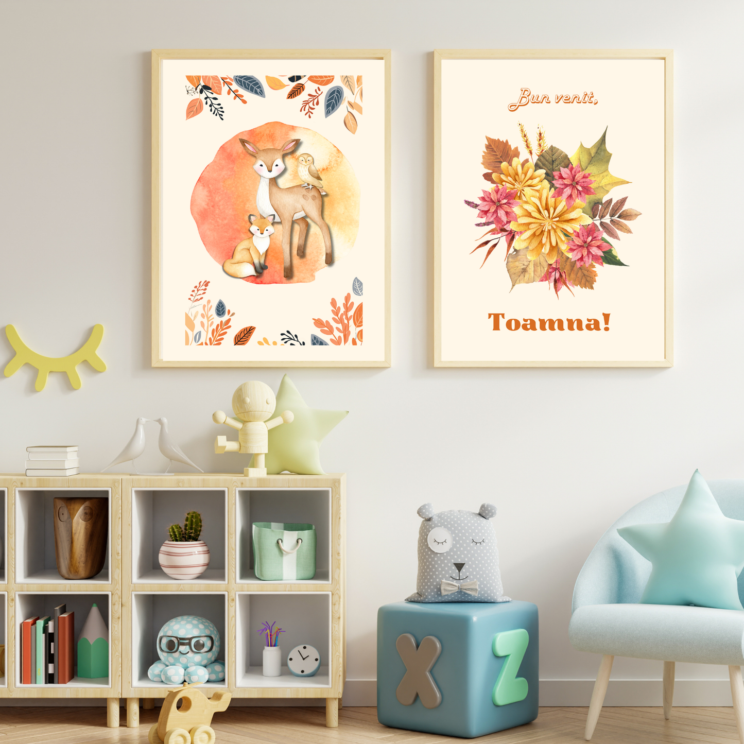 Tablou Camera Copiilor - Pădurea Fermecată (Digital)