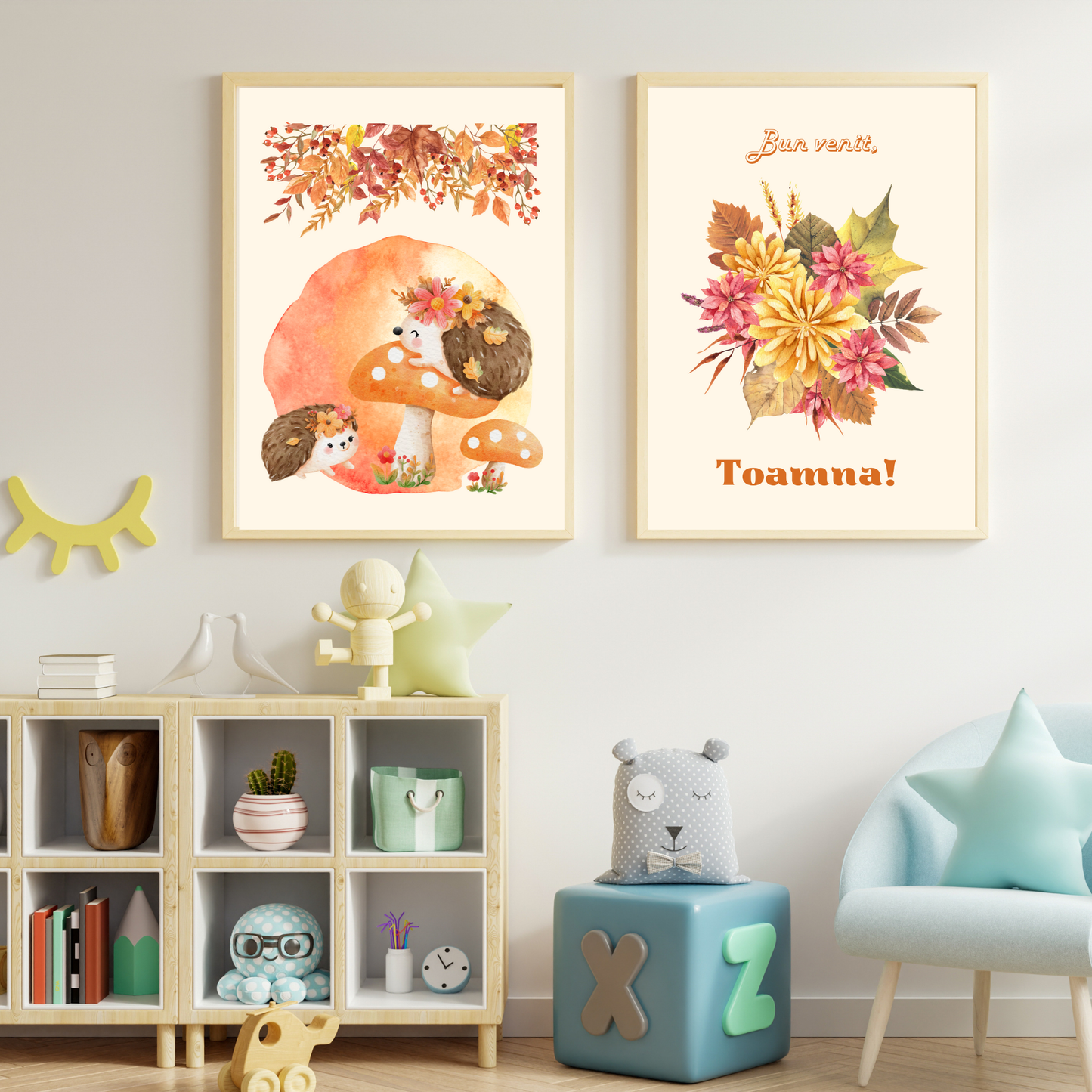 Tablou Camera Copiilor - Arici Pogonici (Digital)