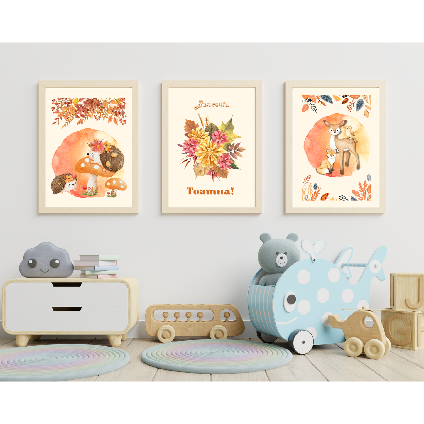 Tablou Camera Copiilor - Arici Pogonici (Digital)