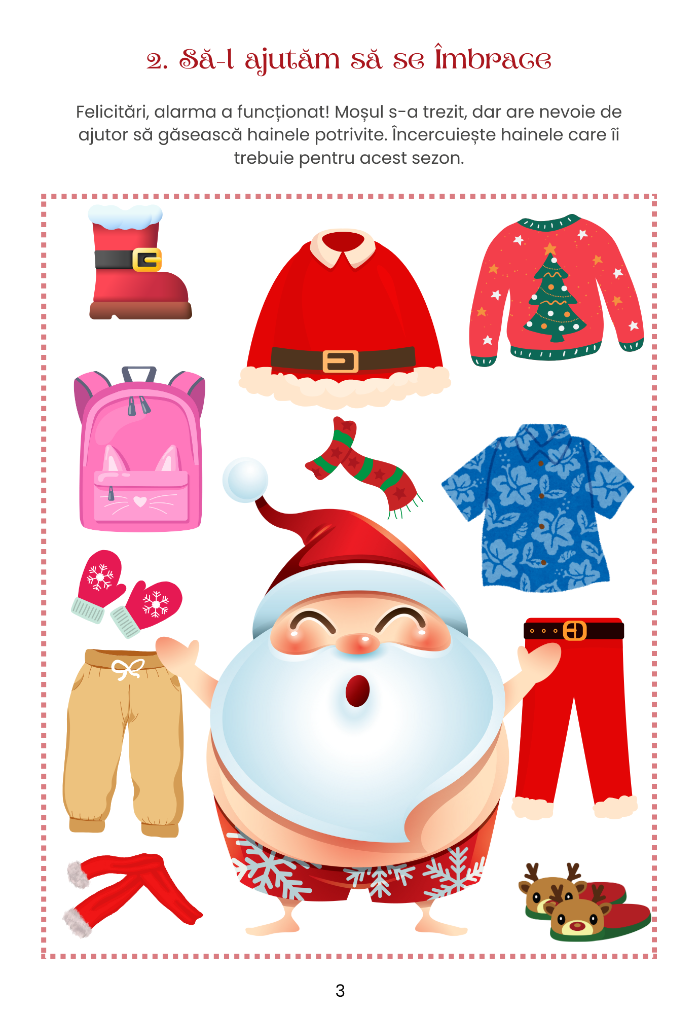 Caiet de Activități 'Misiune de Crăciun' (Tipărit)