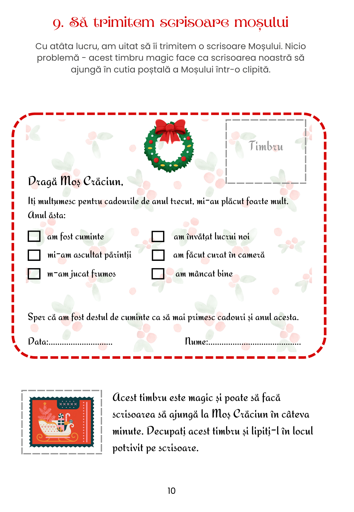 Caiet de Activități 'Misiune de Crăciun' (Tipărit)