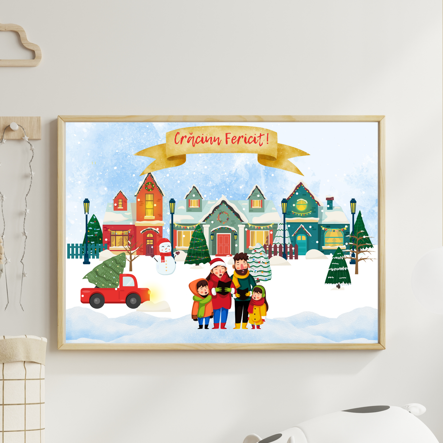 Tablou Camera Copiilor - Colindătorii (Digital)