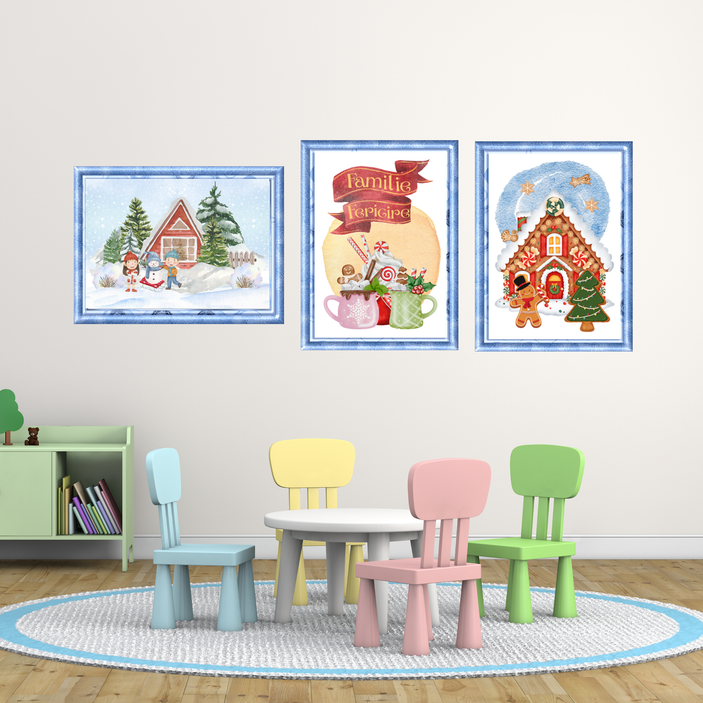 Tablou Camera Copiilor - La Săniuș (Tipărit)