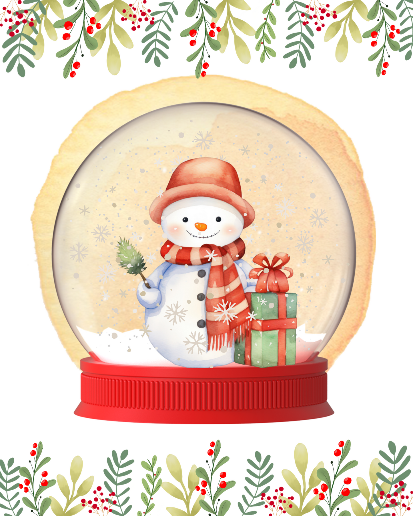 Tablou Camera Copiilor - Omul de Zăpadă (Tipărit)