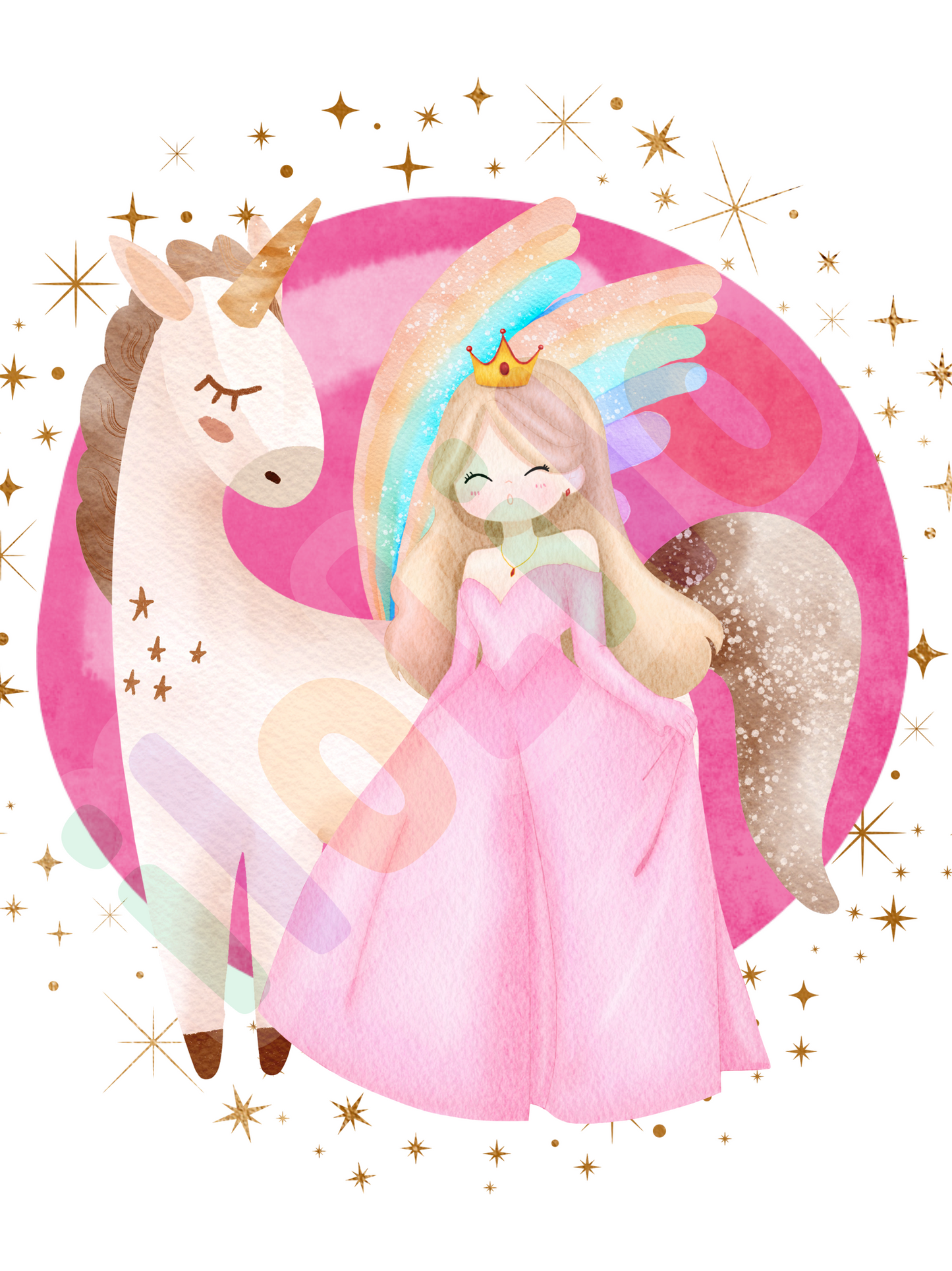 idei decor camera copiilor, decor pereti camera copii, decor perete camera copii, tablou copii printesa unicorn, decor dormitorul copiilor, camera fetite, camera baiatului, camera bebelusului, decor modern, decor camera copiilor, decor jucaus, printesa blonda, roz, auriu, curcubeua