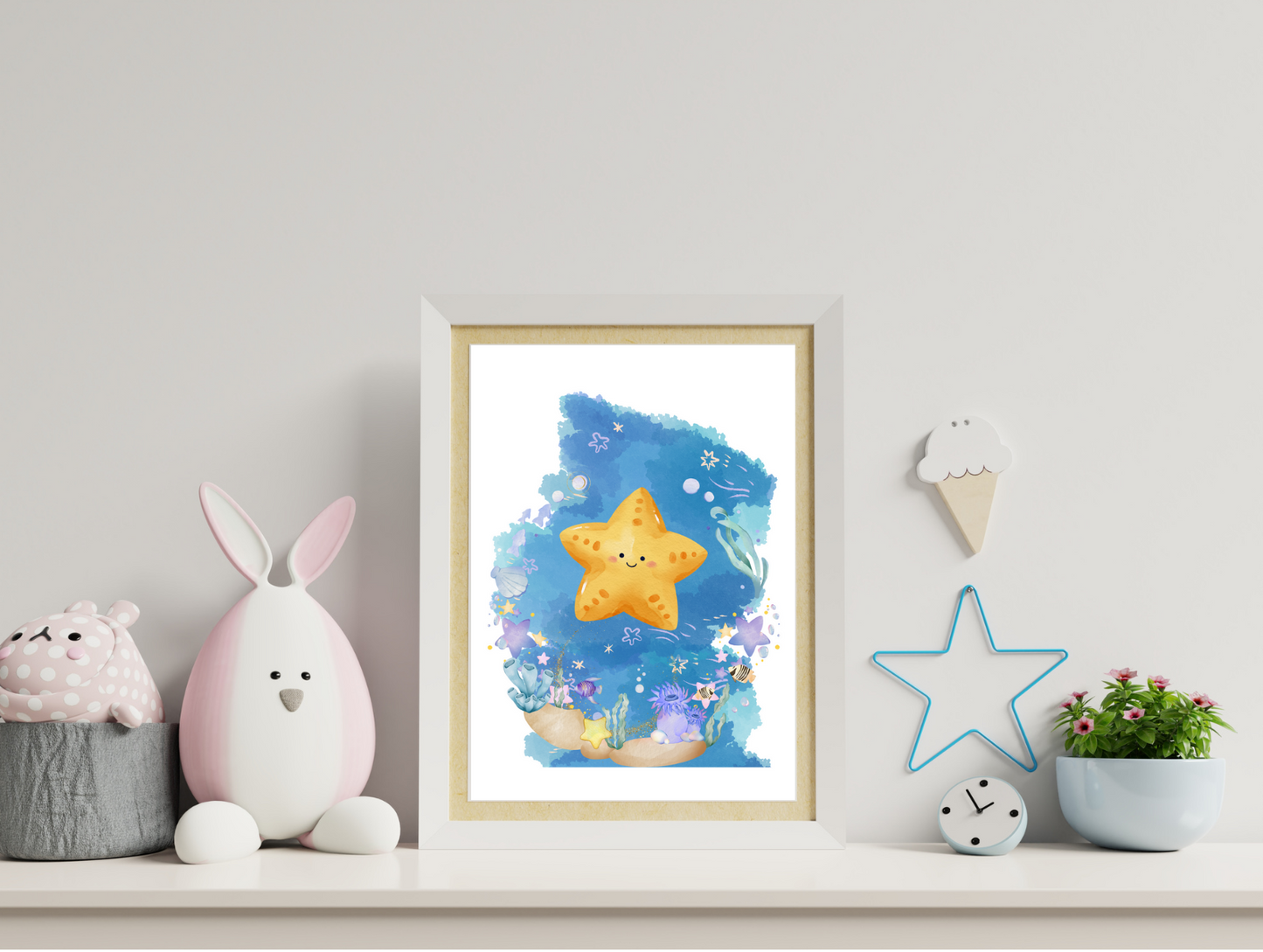 Tablou Camera Copiilor - Steluța de Mare (Tipărit)