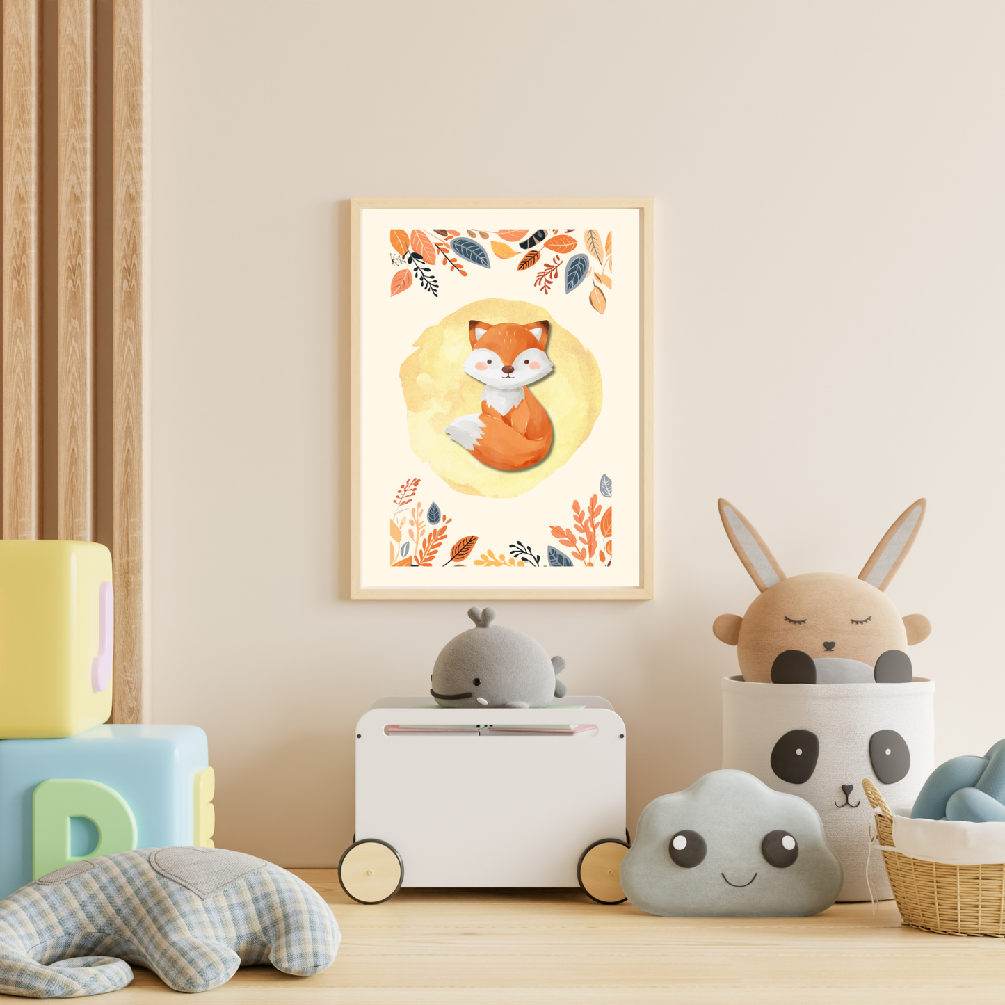 Tablou Camera Copiilor - Vulpița Arămie (Digital)