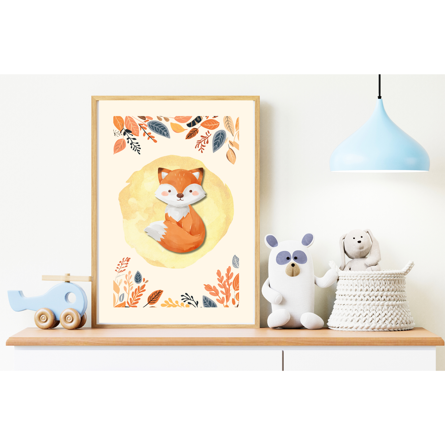 Tablou Camera Copiilor - Vulpița Arămie (Digital)