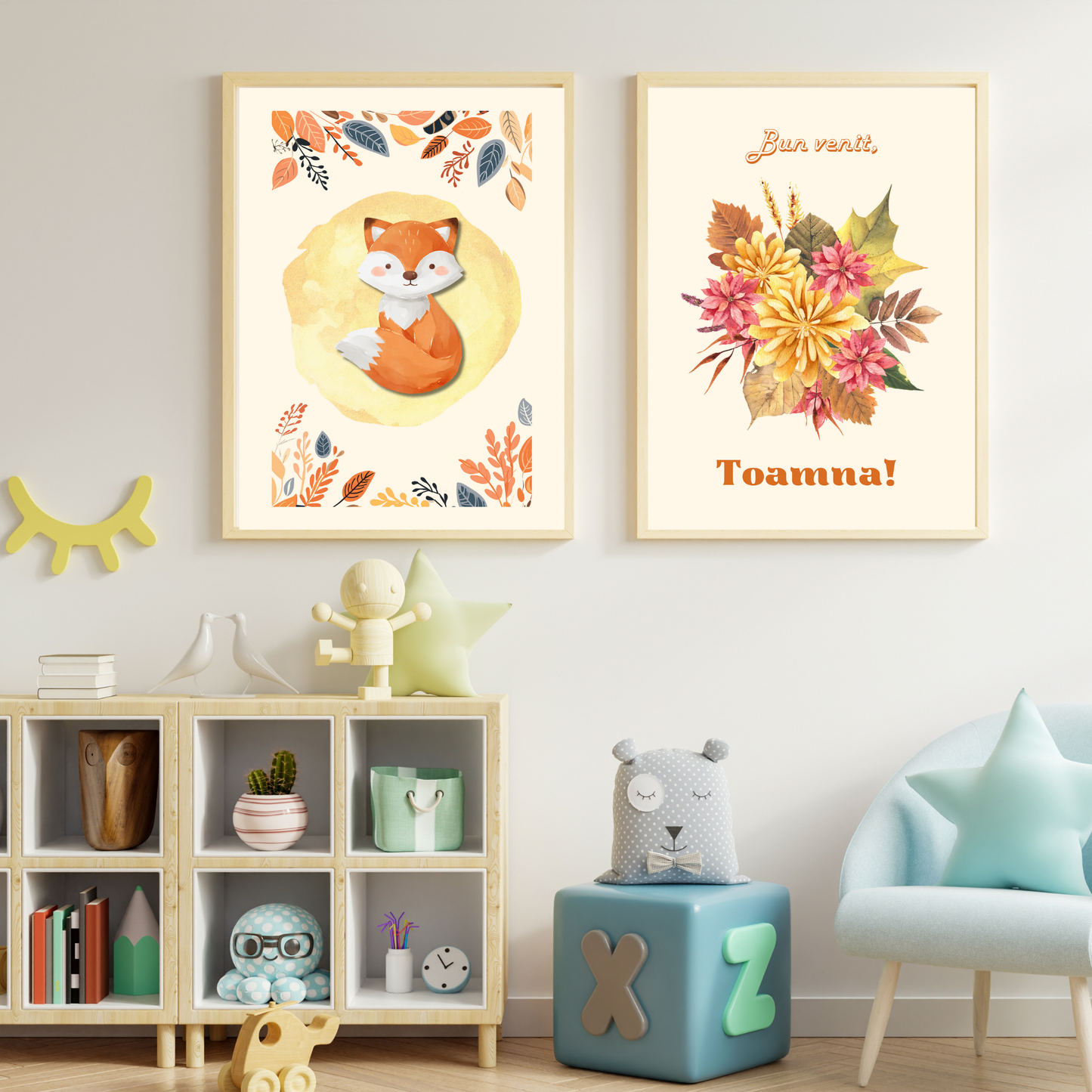 Tablou Camera Copiilor - Vulpița Arămie (Digital)